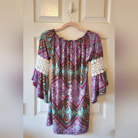 Western Boho Blouse (S-M) - Picture 2 of 3